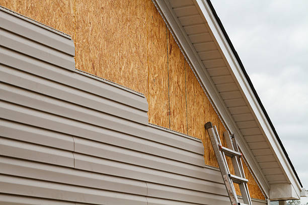 Professional Siding Contractor technician working in Mount Union, PA